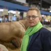 photo olivier lebert, à l’occasion de sa visite du salon de l’agriculture de paris, mardi 25 février 2025.