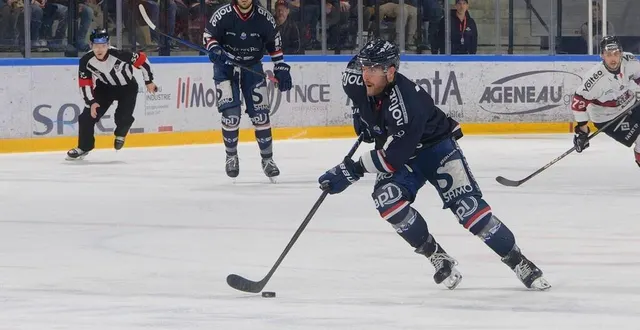 photo  brady shaw a ouvert le score pour les ducs d’angers.  &copy;  françois maisonneuve 