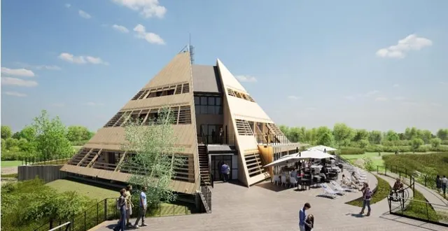 photo  la pyramide a été inaugurée en 1978. elle va subir une rénovation de près de 4 millions d’euros.  &copy;  lionel vié & associés architecture - laurent vié architecture 