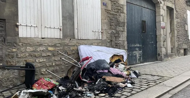 photo  l’incendie s’est déclaré dans une chambre du centre d’hébergement coallia, situé 19, rue du collège, à alençon, vendredi 14 mars.  &copy;  ouest-france 