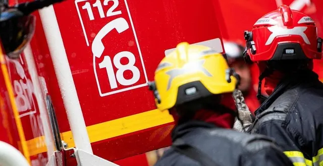 photo  le feu s’est déclaré dans la soirée du jeudi 13 mars 2025 et a duré toute la nuit, à ménil-gondouin, entre argentan et flers (orne).  &copy;  guillaume saligot / ouest-france 