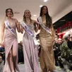 photo miss sarthe 2025, gwladys ancelot, entourée par miss sarthe 2024, maëlle rouzier, et miss pays de la loire 2024, mélissa atta bessiom.