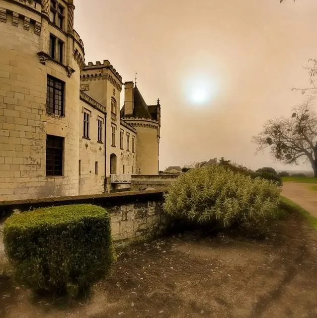 photo le château de brézé.  ©  michel vincelot