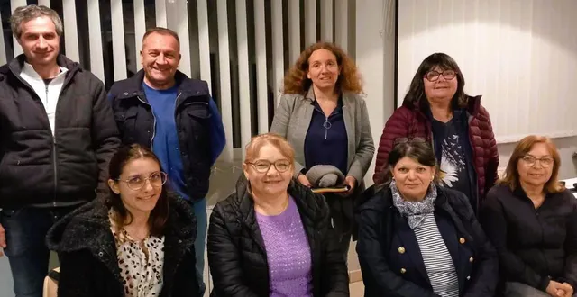 photo  le bureau de l’association qui fait bouger le village.  &copy;  le maine libre 