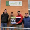 photo  augustin, dorian, lorenzo et ronan, les quatre étudiants à l’initiative de cette opération. 