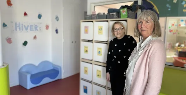 photo  un nouveau hall d’accueil, ainsi qu’un bureau, ont été créés à la crèche saint-exupéry.  &copy;  le maine libre 