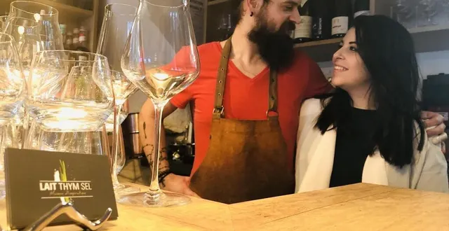 photo  gaëtan morvan et fanny gardier, du restaurant étoilé lait thym sel, figurent dans le guide gault et millau.  &copy;  archives ouest-france 