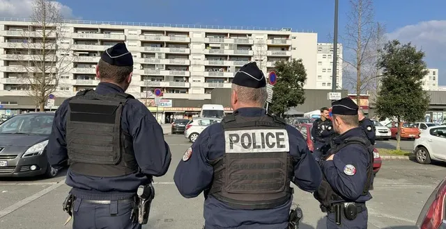 photo  une opération de police s’est déroulée à la roseraie, angers, lundi 17 mars 2025.  &copy;  ouest-france 
