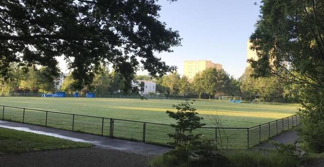 photo des aménagements ont été réalisés au stade de l’amande à nantes pour prévenir les débordements. © jérôme bouchacourt