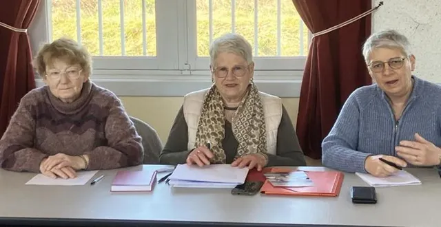 photo  le bureau : sylviane selle, trésorière ; régine baloche, présidente ; catherine chartrain secrétaire. sa composition reste inchangée.  &copy;  ouest-france 