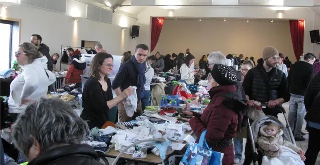 photo  vif succès du babybroc, dimanche.  &copy;  ouest-france 