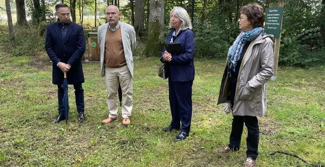 photo  la vente de parcelles à la société argan a été actée ce lundi 17 mars 2025 pour une surface totale de 75 174 m² .   &copy;  archives le maine libre 