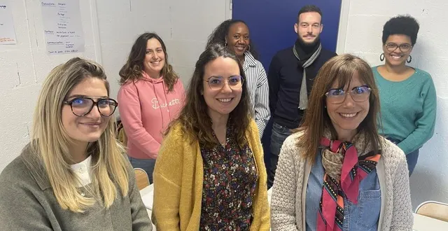 photo  autour de mérïem, ces six créateurs d’entreprises sont venus chercher des bons plans pour rester en forme au travail.  &copy;  ouest-france 