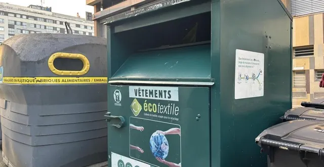 photo  le nombre de points de collecte de textiles va être réduit dans le territoire communautaire.  &copy;  ouest-france 