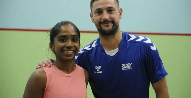 photo  sivasangari subramaniam et baptiste masotti ont assuré le spectacle.  &copy;  christophe bernard 
