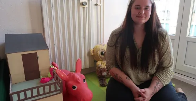 photo  beaufort, le 11 mars 2025. à 23 ans, laurynn schneider élève seule son fils de bientôt deux ans. une expérience qui lui a donné envie de réunir d’autres parents solos de beaufort et alentours.  &copy;  co - agathe le nueff 
