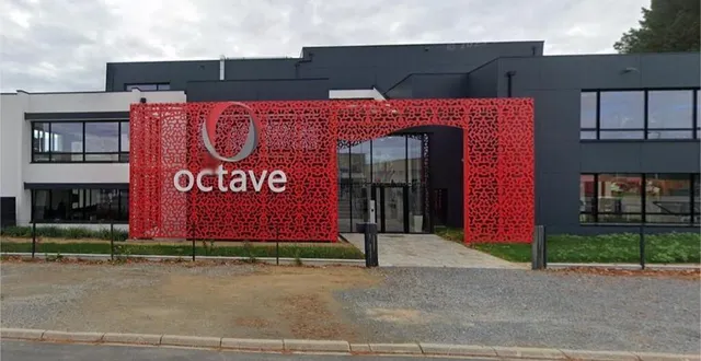 photo  les équipes de la société octave avaient intégré un nouveau siège social en 2021, rue du nid-de-pie, à angers (maine-et-loire).  &copy;  dr 
