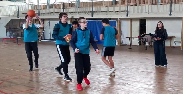 photo  durant deux semaines, quatre élèves ont effectué leur service sanitaire au lycée marie-immaculée. au programme, de la théorie et de la mise en pratique sur le thème de la gestion des efforts. pour les élèves ce fut l’occasion « d’apprendre à travailler ensemble et de mélanger les filières ». chaque année le lycée répond favorablement à ce type de dispositif.  &copy;  ouest-france 