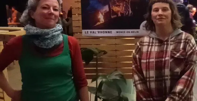 photo  marie allioux brocherieux, présidente du val’rhonne, et tatania guelle, responsable de la programmation.  &copy;  ouest-france 