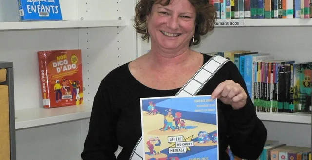 photo  catherine malenfant, responsable de la bibliothèque.  &copy;  ouest-france 