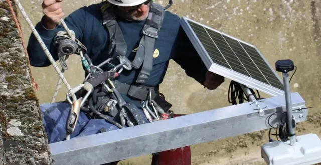 photo  trois capteurs de ce type ont été installés.  &copy;  ouest-france 