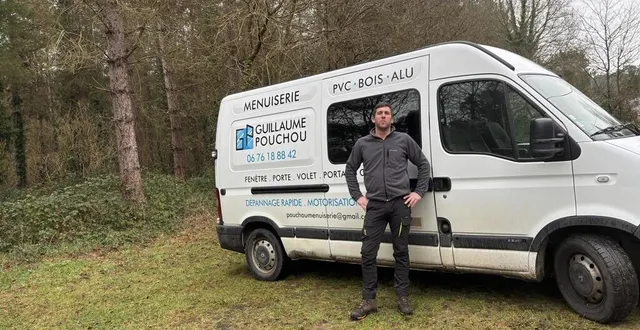 photo  guillaume pouchou, nouvel artisan.   &copy;  le maine libre 