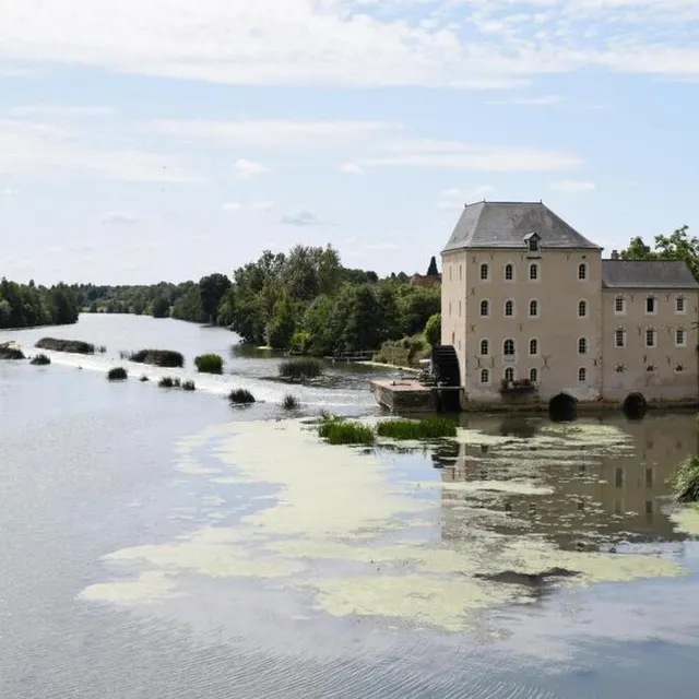 photo une vue du moulin du bourg, en 2019, à parcé-sur-sarthe.  ©  archives ouest-france