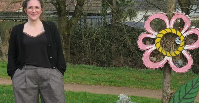 photo  camille varin, animatrice jeunesse au centre social del’antonnière.  &copy;  le maine libre 