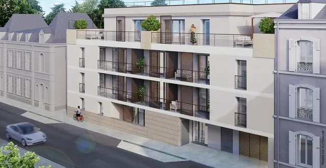 photo  le programme prévoit trois constructions neuves, au milieu du terrain et de chaque côté, rues de flore et de sinault.  &copy;  archideco 