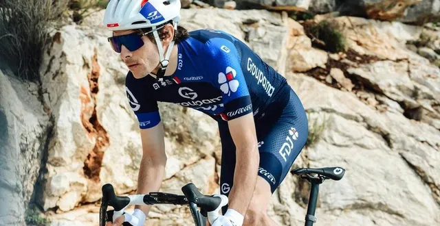 photo  guillaume martin-guyonnet sera en dédicace à la médiathèque de flers, samedi 29 mars 2025.  &copy;  groupama fdj 