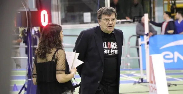 photo  patrick montel, célèbre commentateur sportif dans le domaine de l’athlétisme, sera présent au trail de la pierre qui tourne, ce dimanche 30 mars, au fief-sauvin, commune déléguée de montrevault-sur-èvre (maine-et-loire).  &copy;  archives ouest-france 