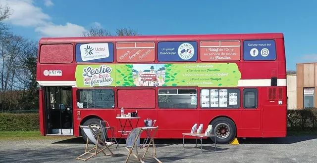 photo  le bus des familles se repère de loin. cette fois, il sera un peu plus petit et blanc et sera à messei à partir du 26 mars 2025.  &copy;  ouest-france 