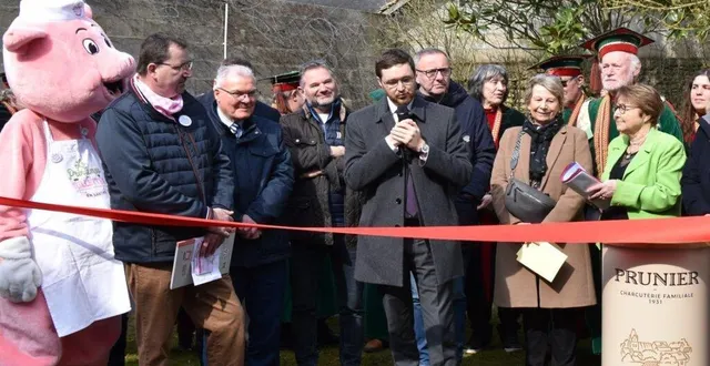 photo  l’inauguration du printemps des rillettes, le 15 mars.  &copy;  le maine libre 