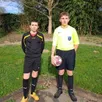 photo  axel huet (à gauche) et armand leboucher ont choisi le corps arbitral pour découvrir une autre facette du football.  