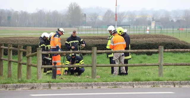 photo  les secours et des techniciens grdf sont sur place, à alençon (orne).  &copy;  ouest-france 