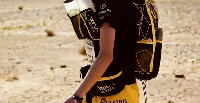 photo  alexandre allain est le premier double greffé des poumons à être finisher du marathon des sables.  &copy;  a deux production 