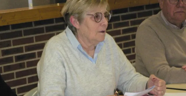 photo  anne-marie garnier, adjointe aux finances, a présenté et expliqué en détail le budget primitif 2025.  &copy;  ouest-france 