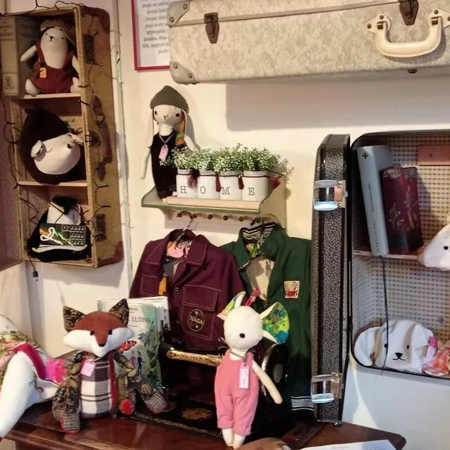 photo une partie du coin de couture poétique de kate.  ©  ouest-france