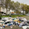 photo  en novembre 2024, près de 500 kilos de déchets s’amoncelaient sur le parking de l’ancien magasin action, au sud de la ville. 