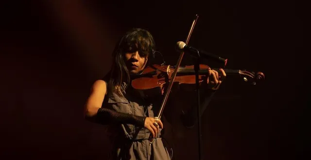 photo  la violoncelliste sept sera à l’affiche de la programmation de le mans pop festival, samedi 29 mars 2025, à la salle de spectacle des saulnières, au mans.  &copy;  maria labzae 