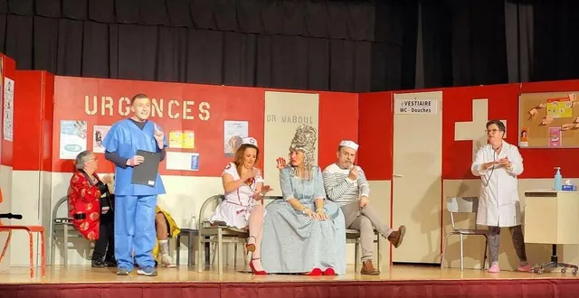 photo  le théâtre du haut-maine joue ce week-end à beaumont-sur-sarthe.   &copy;  le maine libre 