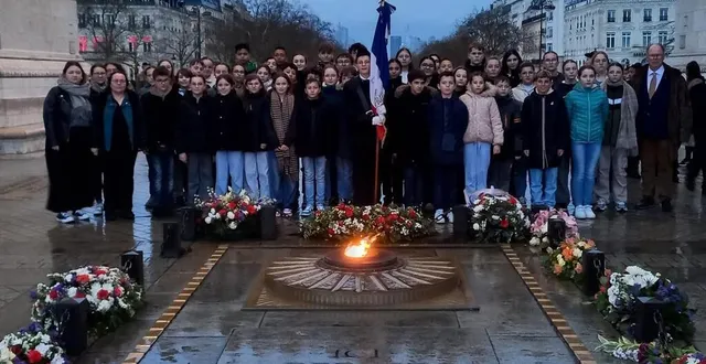photo  les élèves ont vécu une journée riche en enseignements.  &copy;  le maine libre 