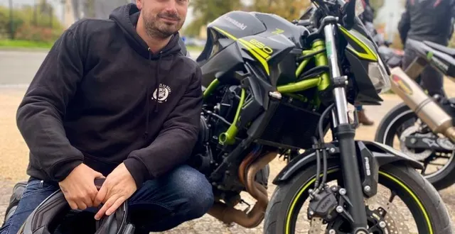 photo  pierre frénéhard est l’organisateur d’une balade caritative à moto, dimanche 27 avril 2025 en sarthe.  &copy;  pierre frénéhard 