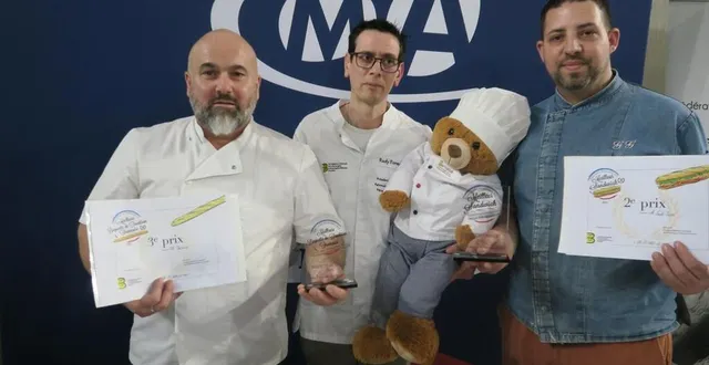 photo  olivier chevalier, rudy formosa et guillaume gaugain.  &copy;  ouest-france 