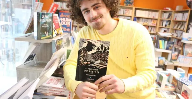 photo  louis maistre, 20 ans, est l’auteur du roman « le régiment des lettres ».  &copy;  archives ouest-france 