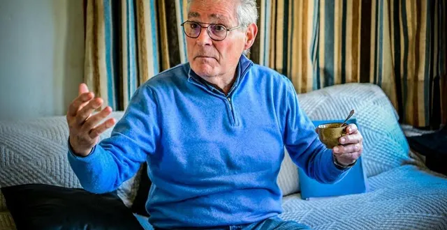 photo  jean-marc veyron se bat pour que justice soit rendue à son fils éric.  &copy;   le maine libre – yvon loué 