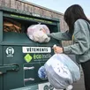 photo  dans la métropole du mans, 31 points de dépôt de textile sont en train d’être retirés. 