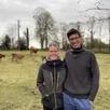 photo  louise duclos et martin tancré sont agriculteurs à sainte-honorine-la-chardonne, dans l’orne, depuis un an. 