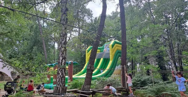 photo  accrobranche, paintball, laser-game… une multitude d’activités sont proposées au parc de loisirs tépacap, au mans, qui rouvre ses portes ce samedi 29 mars 2025.  &copy;  archives ouest-france 