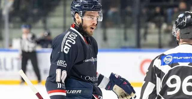 photo  nicolas ritz a joué malgré sa blessure au nez.  &copy;  photo co - régine lemarchand 